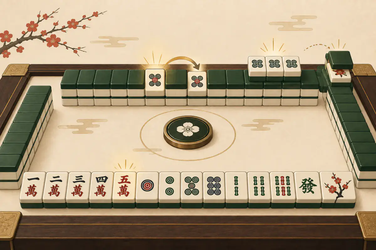 Ilustrasi untuk Apa Itu Dora dalam Mahjong dan Bagaimana Cara Kerjanya?